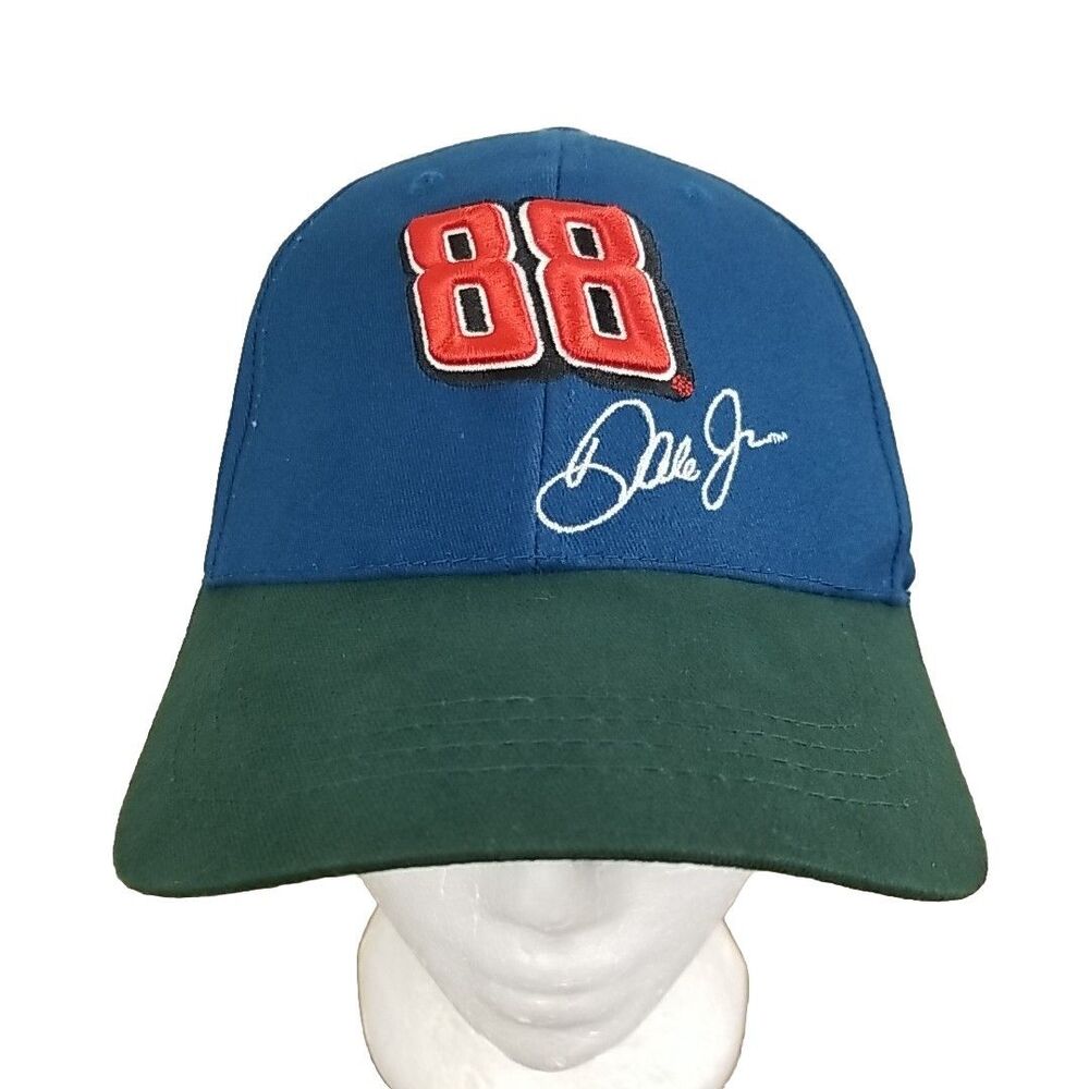 Dale Earnhardt Jr Kellogg's Racing Baseball Hat Cap Blue Green 88 NASCAR